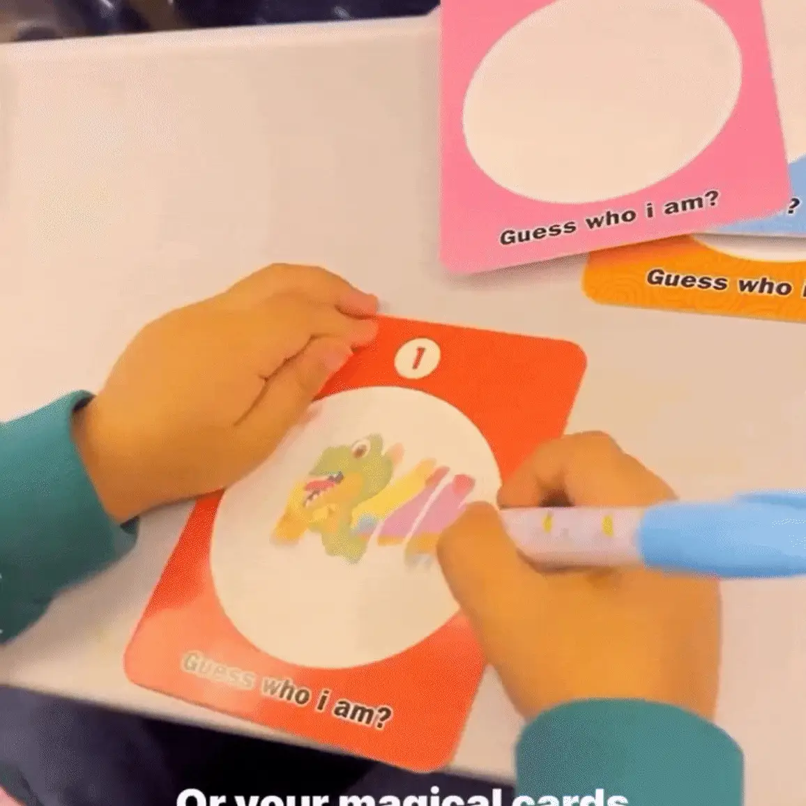 Magic Water Painting Set with Brush (10 Cards per Set)