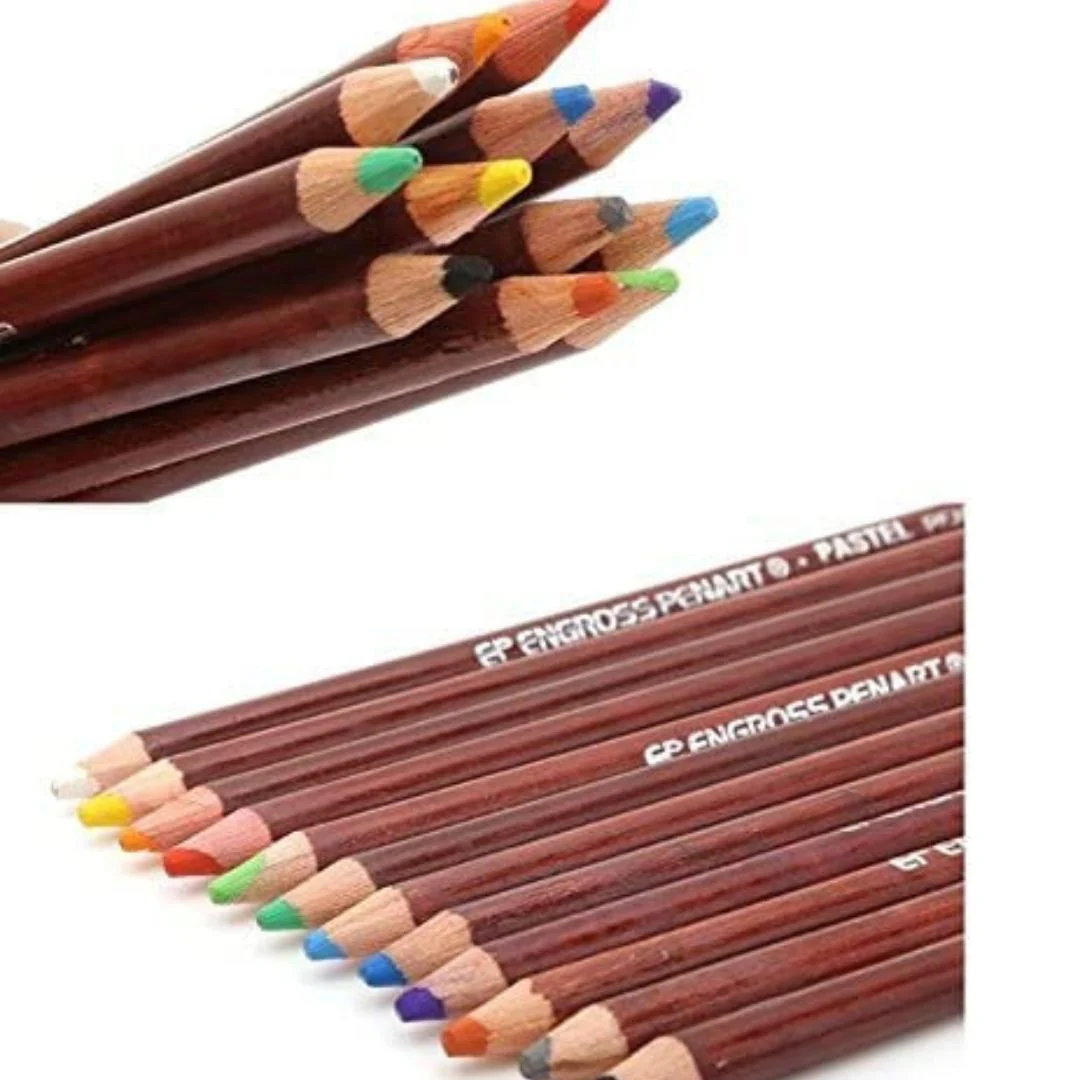 12 Colors Soft Pastel Pencils for Art and Craft - Image 4