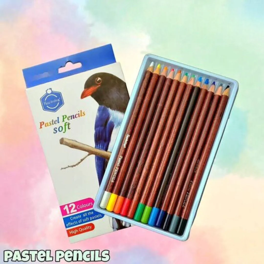 12 Colors Soft Pastel Pencils for Art and Craft - Image 5
