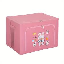 1pc Cartoon Animal Design Clothes Storage Collapsible Box - Image 10