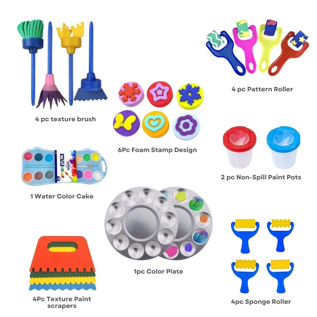 26pc Art Tool Set for Kids - Image 2