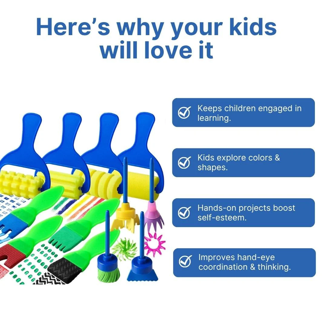 26pc Art Tool Set for Kids - Image 4