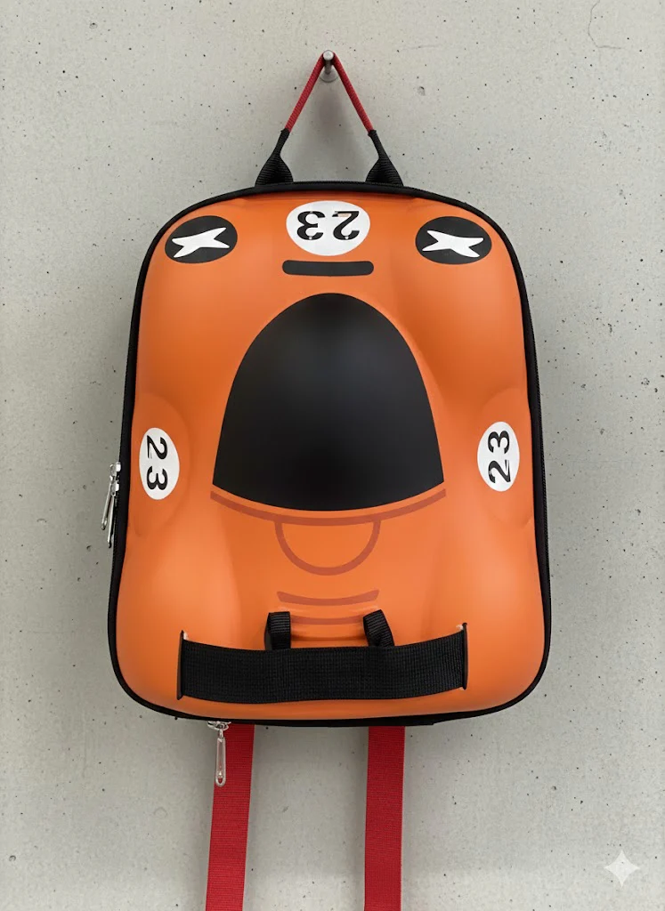 3D Car Design Hard Shell Backpack for Kids (Pack Of 5/10)(Prepaid Only) - Image 10
