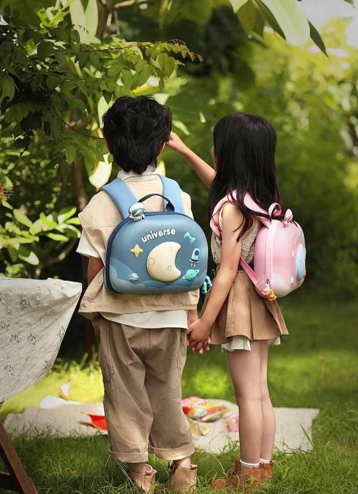3D Moon & Space Design Hard Shell Backpack - Image 12