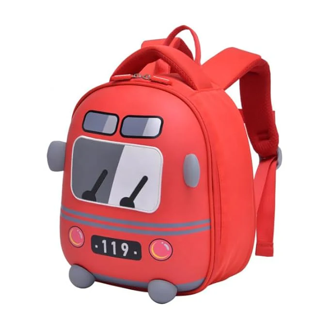 3D School Bus Design Hardshell Backpack for Children - Image 3