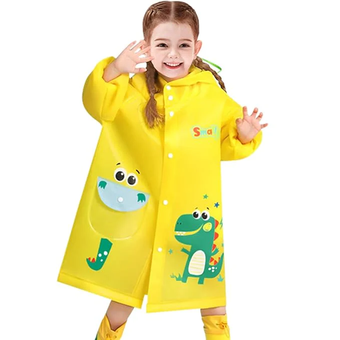 Adorable Cartoon Raincoat for Kids (Only Raincoat) - Image 12