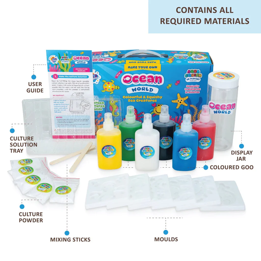Aqua Squish Ocean World Kit (Pack Of 5/10)(Prepaid Only) - Image 3