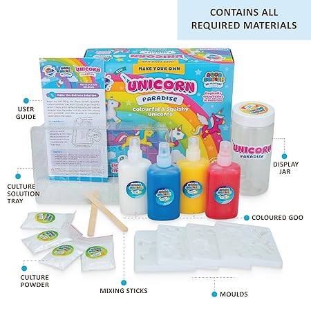 Aqua Squish Unicorn Paradise Kit (Pack Of 5/10)(Prepaid Only) - Image 4
