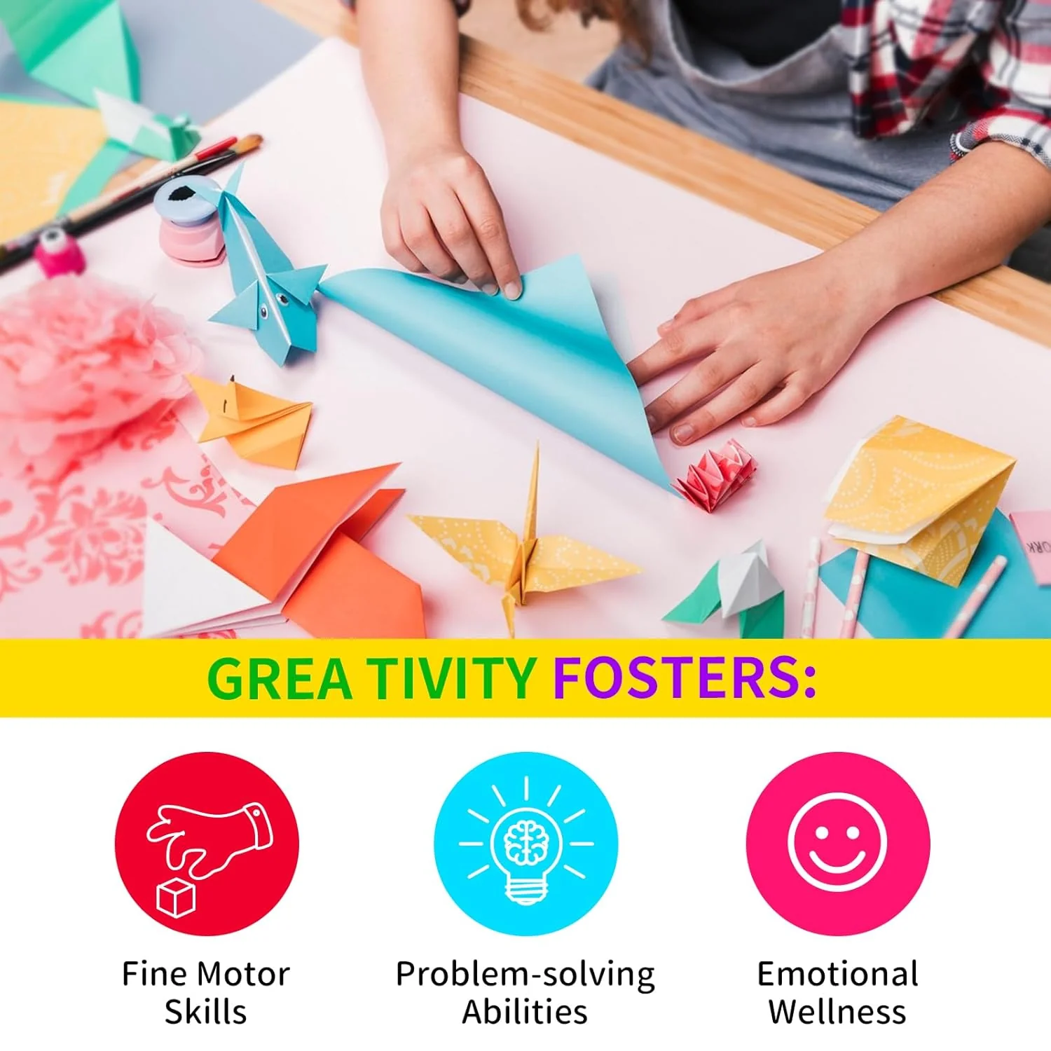 Arts and Crafts Kit for Kids - 3000+ Colorful DIY Supplies for Creative Projects (Pack Of 5/10)(Prepaid Only) - Image 7