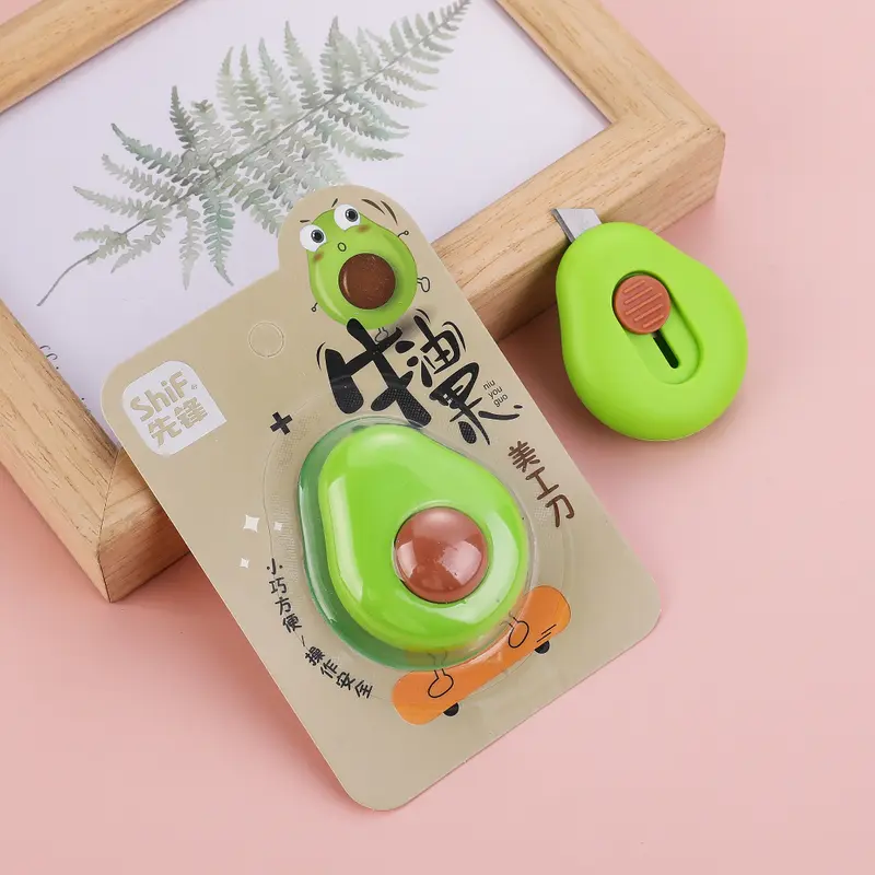 Avocado Mini Cutter — Kawaii Portable Utility Knife - Image 3