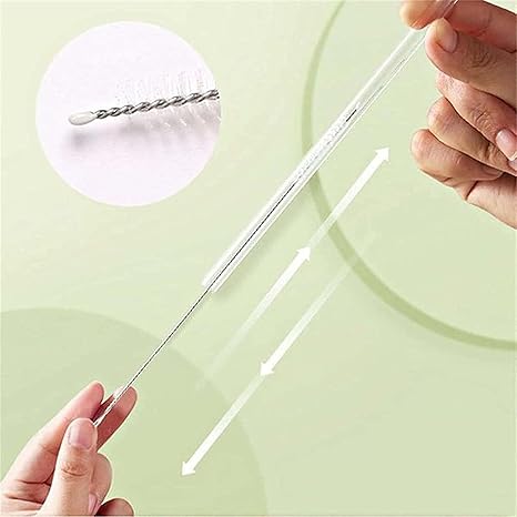Bottle Brush Set 3-in-1 Silicone Cleaning brush for Kids Baby Bottle (Random Color) - Image 11
