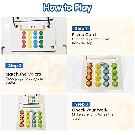 Colour Coder Matching Maze Puzzle Game for Kids | 15 Challenge Levels | Ages 4+ (Pack Of 5/10) - Image 4