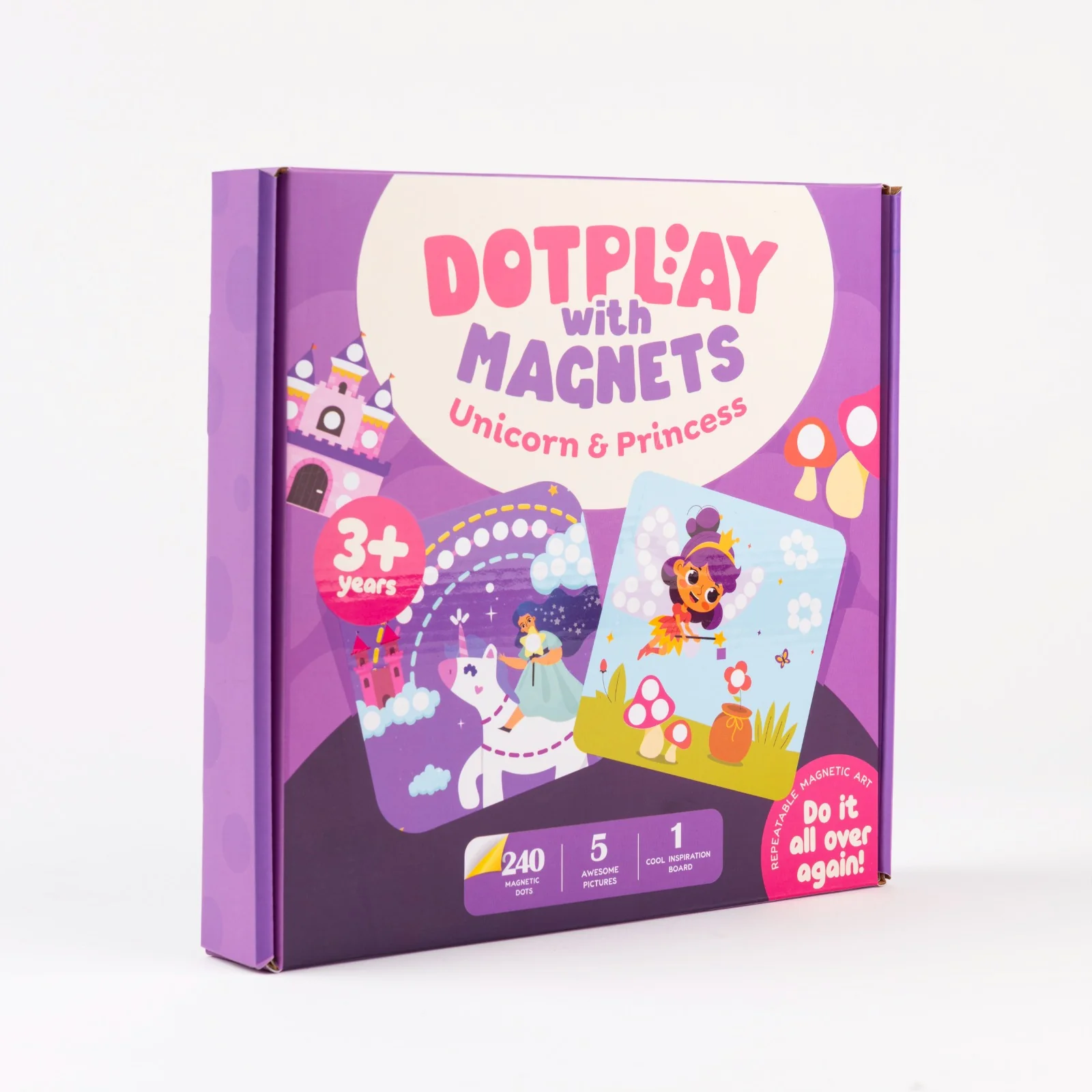 Cots and Cuddles Magnetic Dot Art – Unicorn & Princess Playset - Image 7