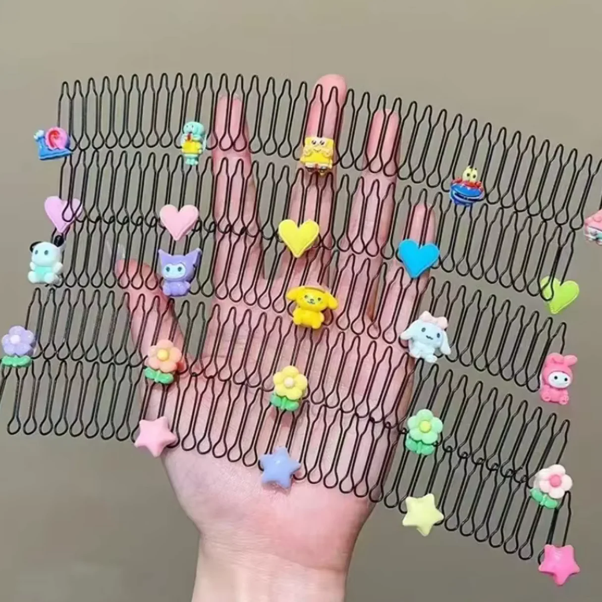 Cute Cartoon Design Hair Comb Strip Kids and Adults (Pack of 4) (Random Design) - Image 3