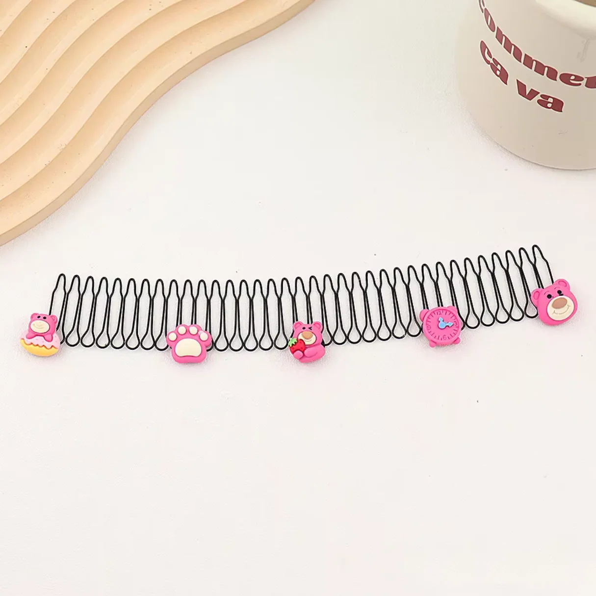 Cute Cartoon Design Hair Comb Strip Kids and Adults (Pack of 4) (Random Design) - Image 7