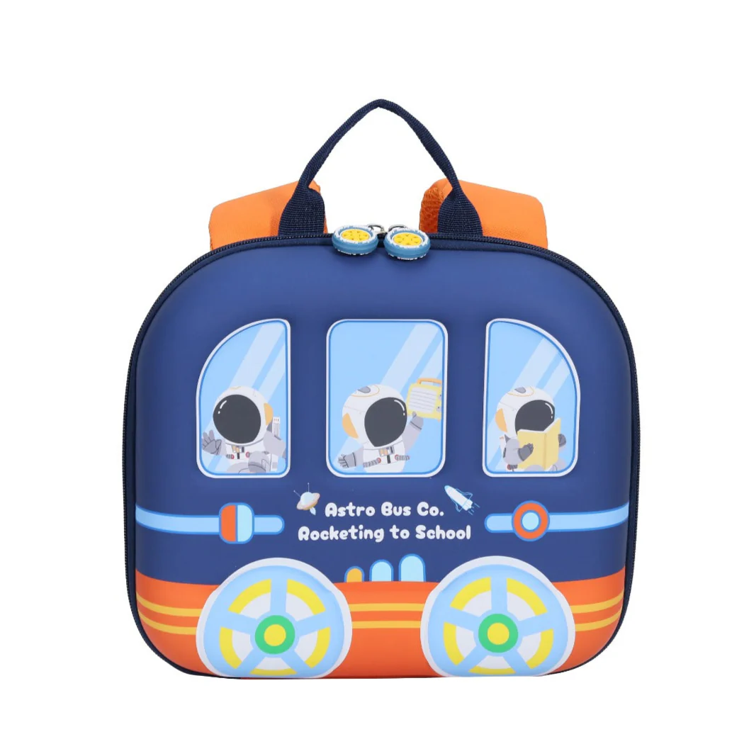 Cute Design Rectangle Shaped Hardshell Backpack for Kids - Image 4