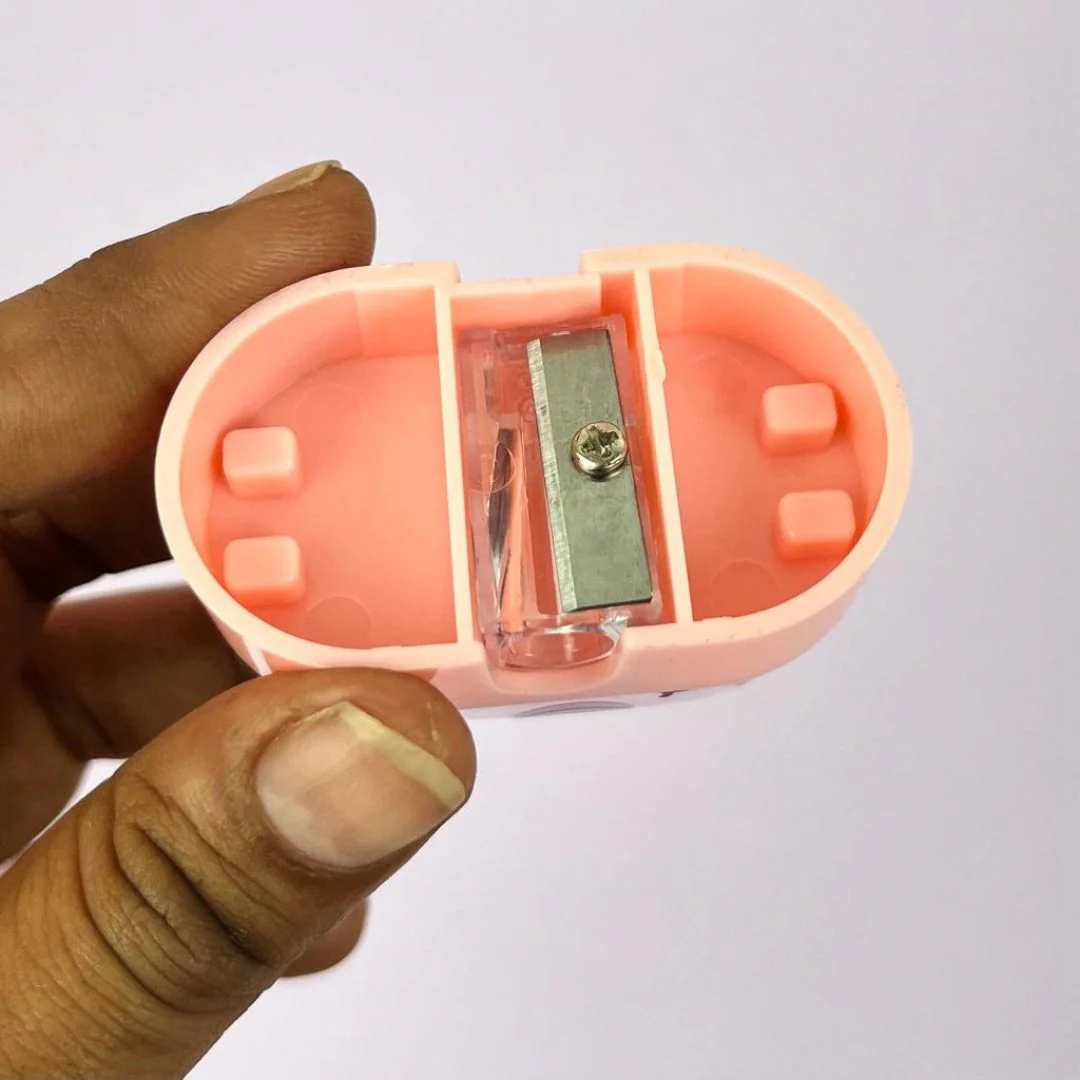 Cute Dinosaur Design Pencil Sharpener for Kids (Random Colour) - Image 4