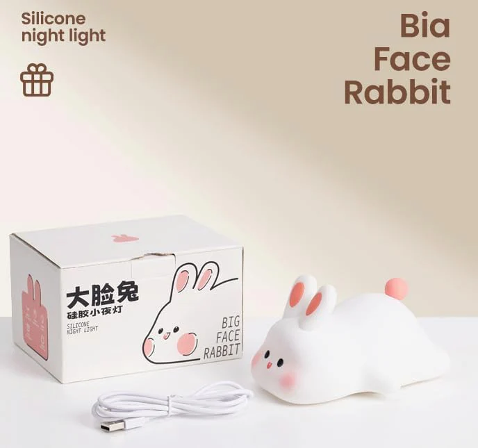 Cute Rabbit Design Silicon Night Lamp (Pack Of 5/10)(Prepaid Only) - Image 6