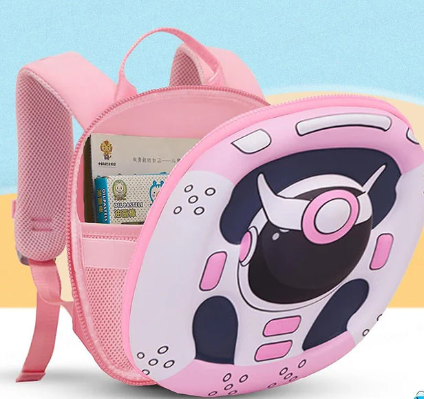 3D Steering Wheel Hard Shell Backpack – Kids School Bag - Image 7