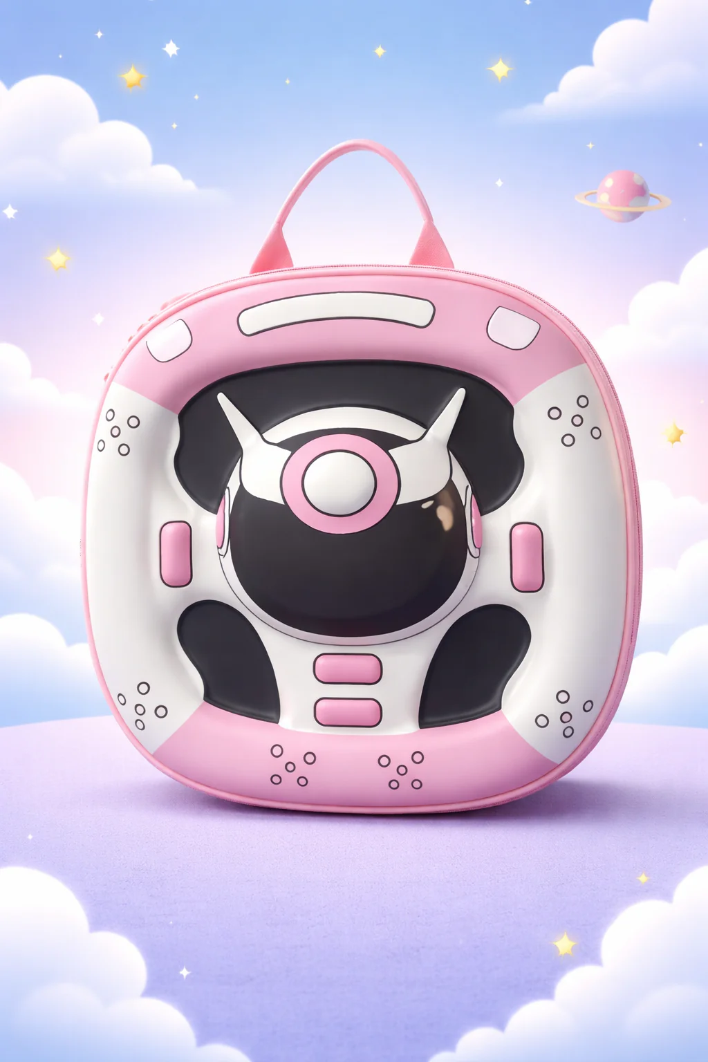3D Steering Wheel Hard Shell Backpack – Kids School Bag - Image 8
