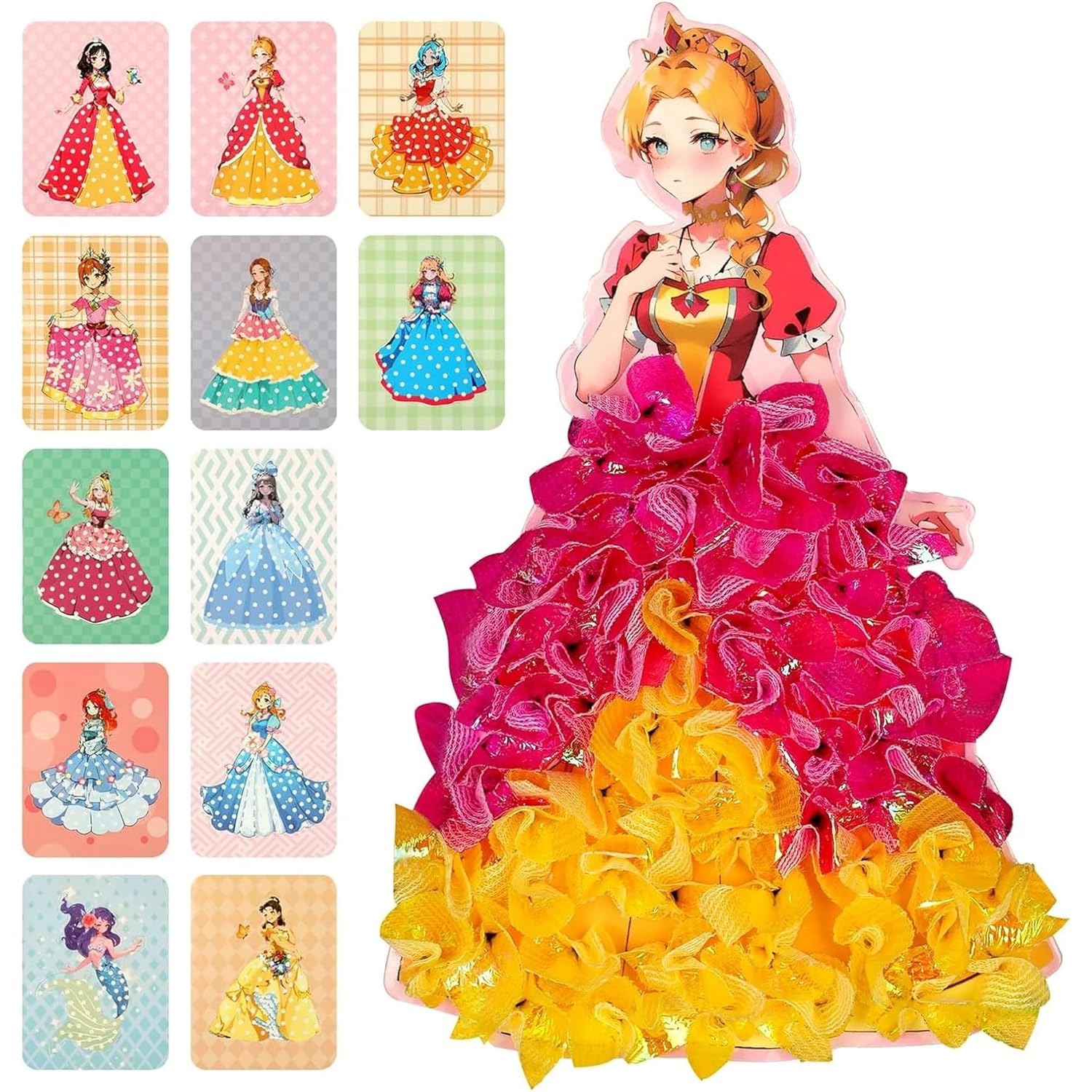 DIY Princess Gown Kit for Kids 10pc - Image 8