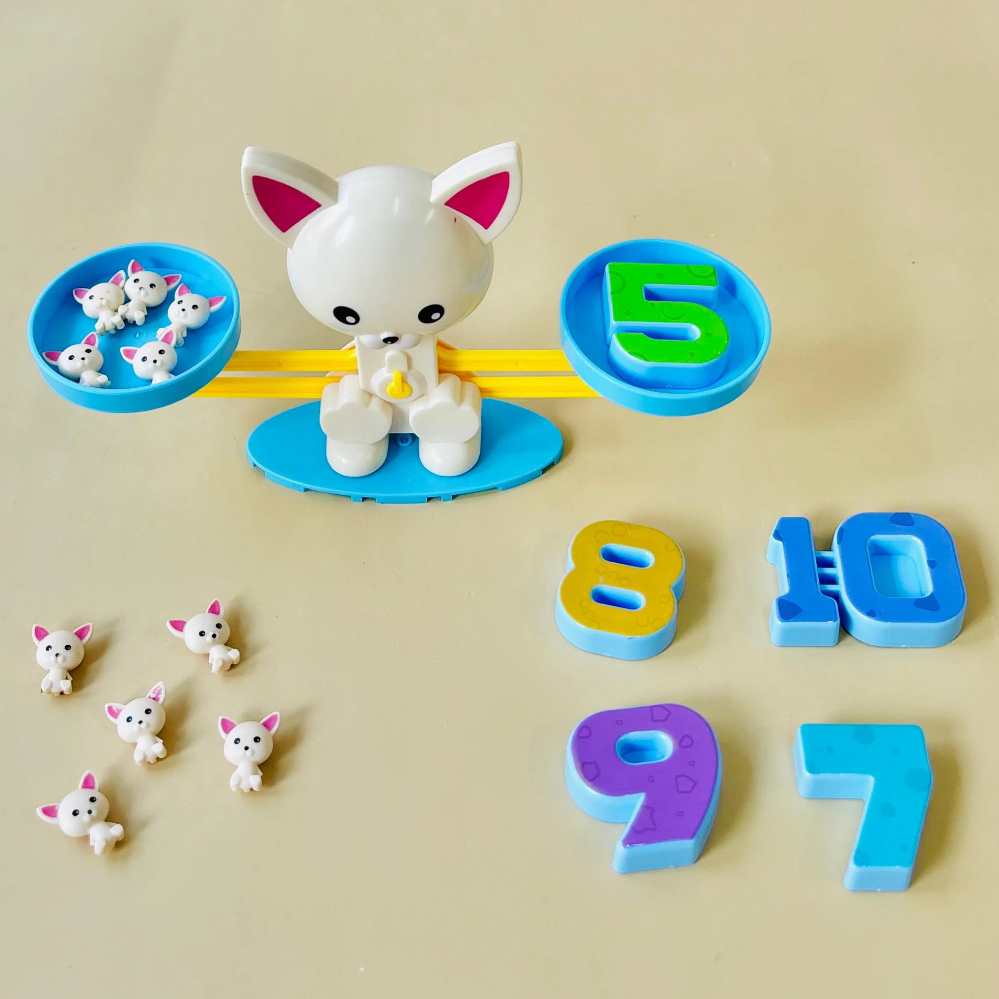 Dog Balancing: Math and Fun Learning Toy (Small 1.5cm ht) - Image 3