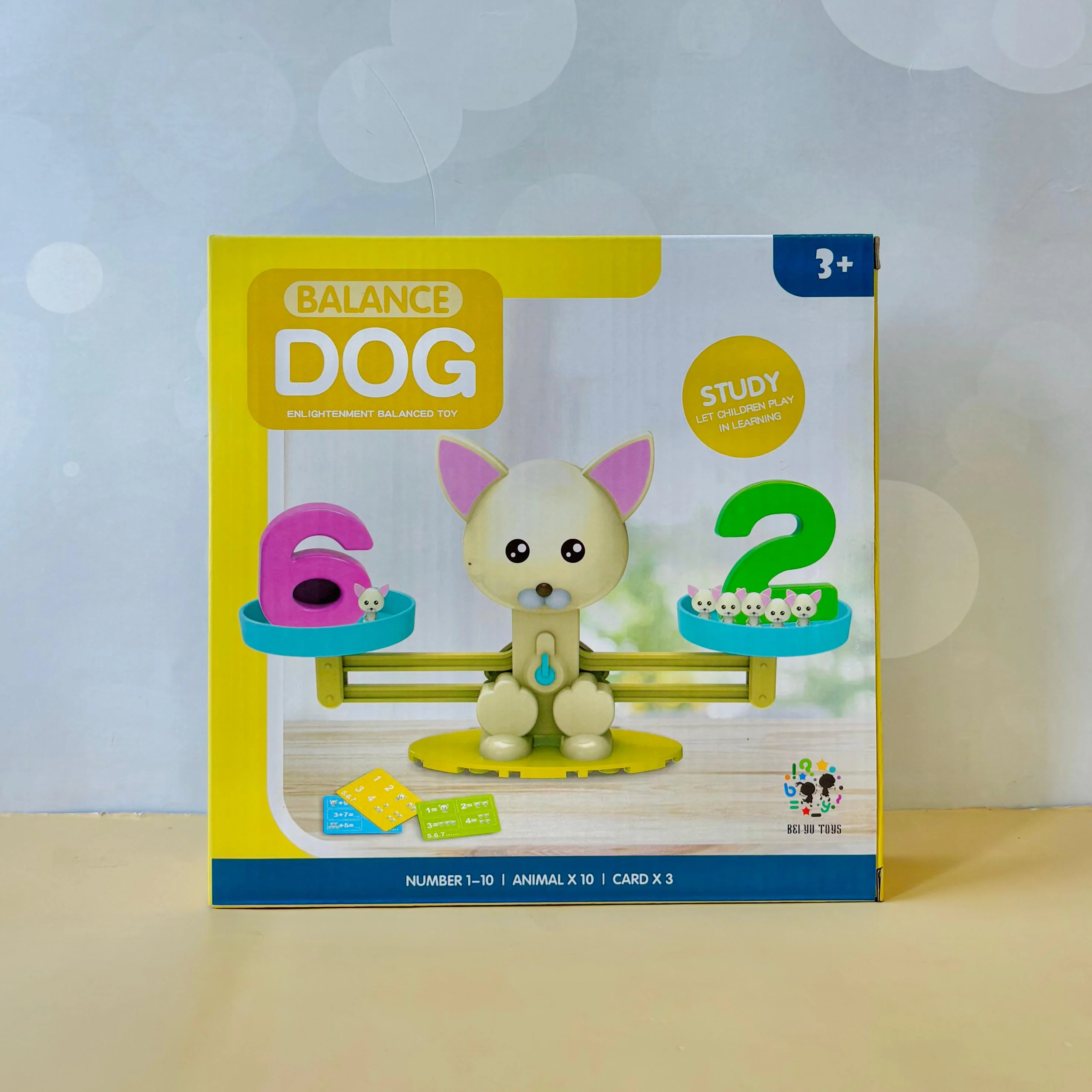 Dog Balancing: Math and Fun Learning Toy (Small 1.5cm ht) - Image 7