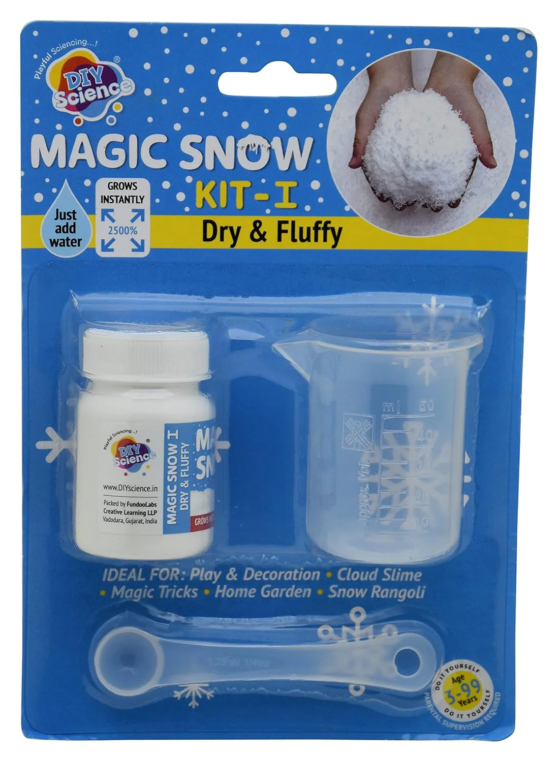 Dry & Fluffy Magic Snow Kit (1pc) - Image 4
