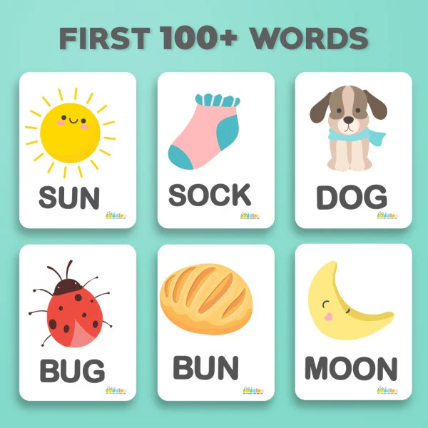 First 100 Words - 150+ Flashcards - Image 3