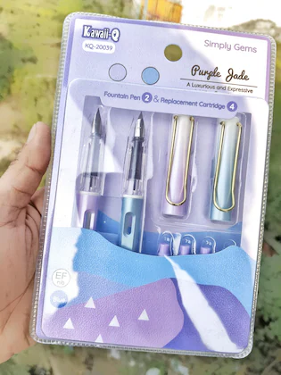 Fountain Pen for Students | Erasable Ink Set for School & Office (Random) (Pack Of 6/12)(Prepaid Only) - Image 4