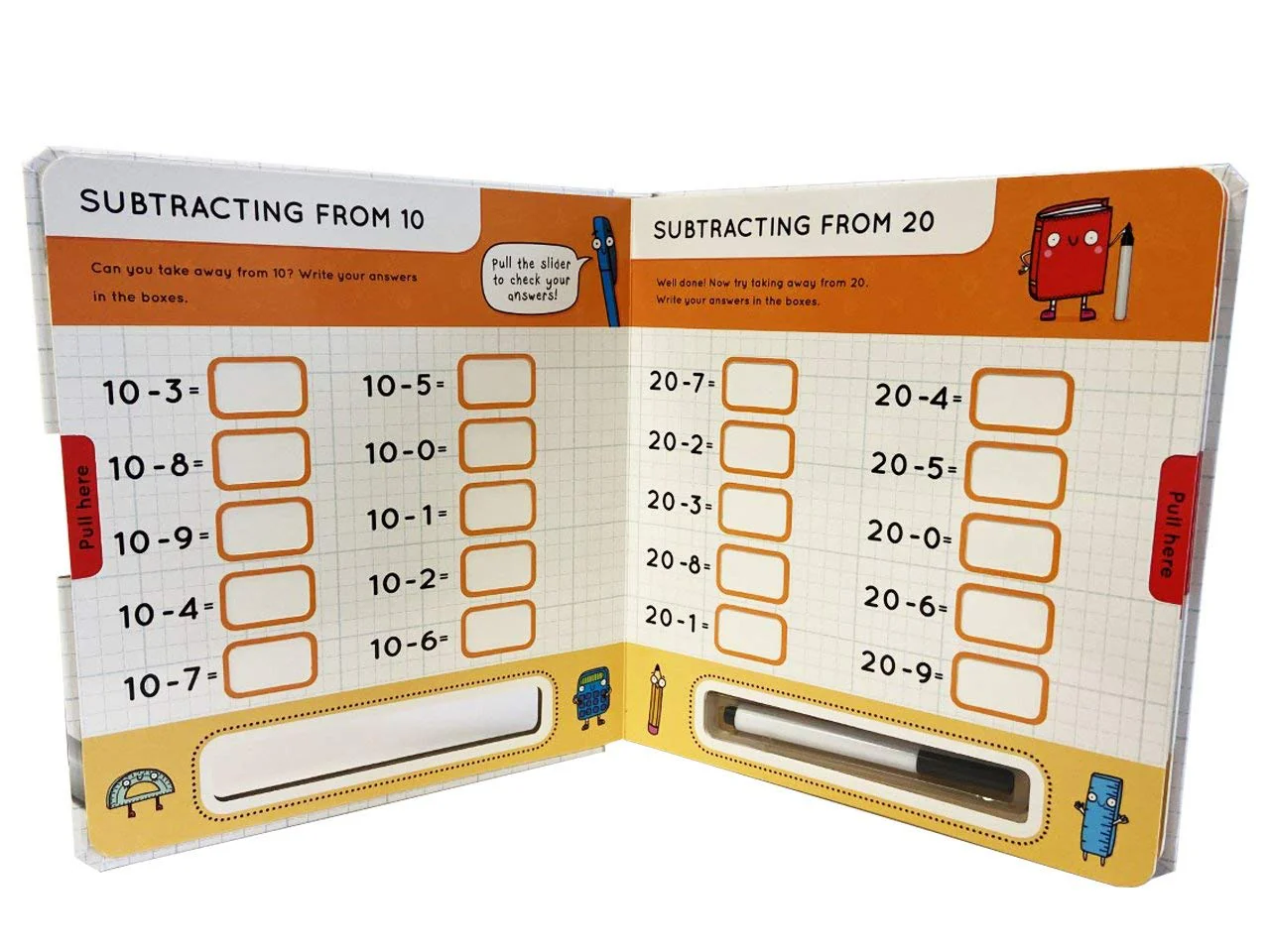 Help With Homework - Subtraction Board Book - Image 3