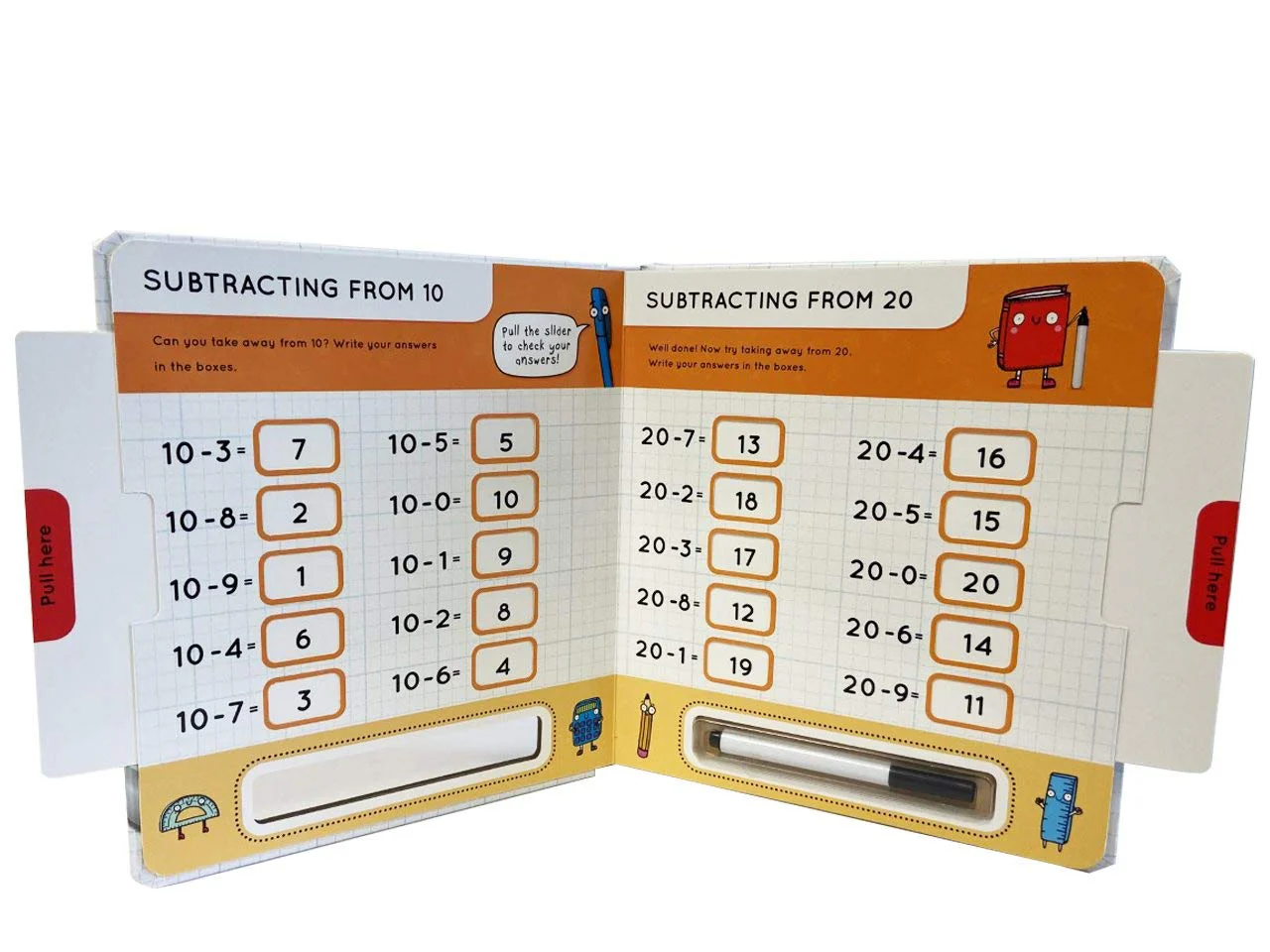 Help With Homework - Subtraction Board Book - Image 4