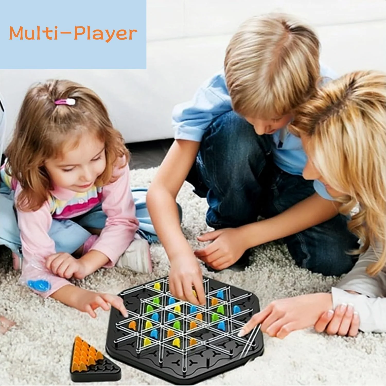 Hexagon Design Chess Game Multiplayer Puzzle (Pack Of 5/10) - Image 3