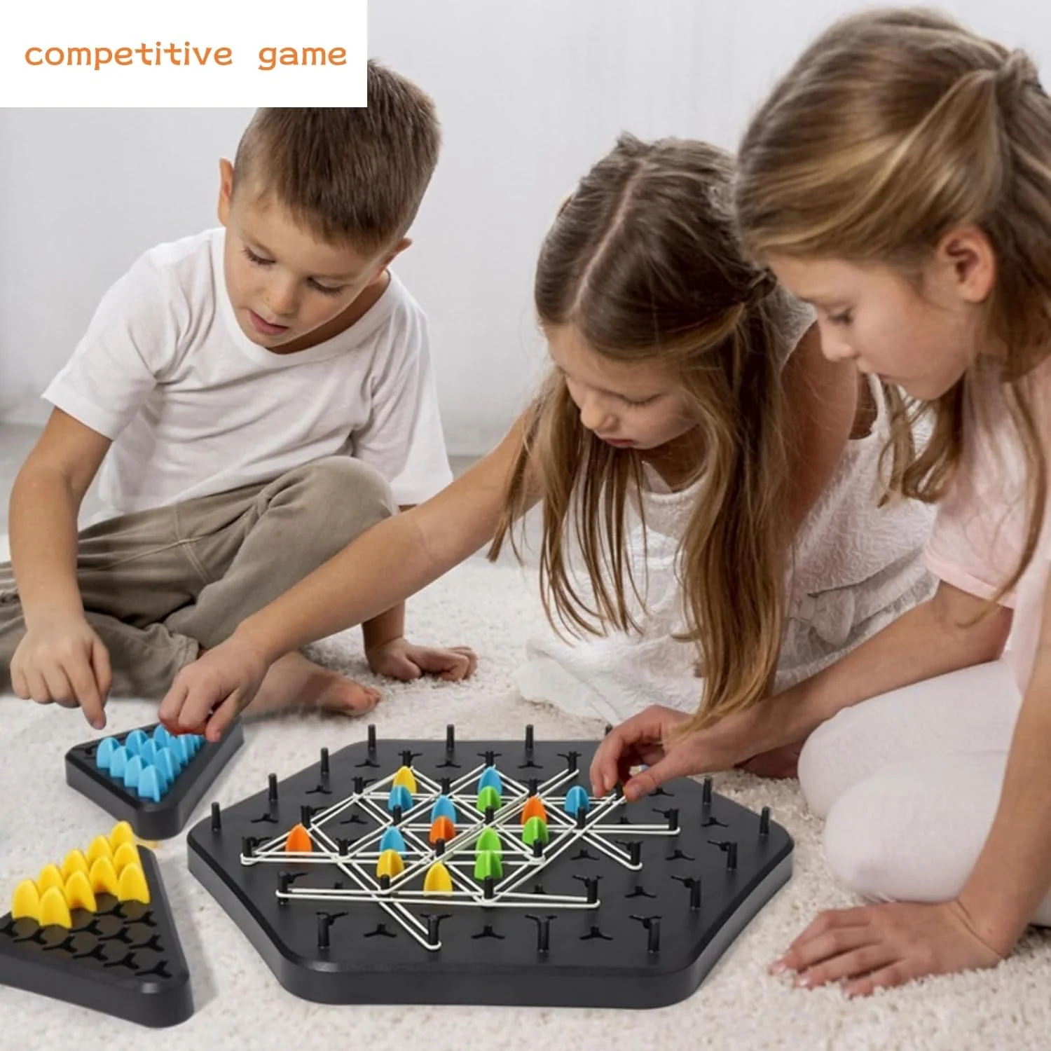 Hexagon Design Chess Game Multiplayer Puzzle (Pack Of 5/10) - Image 4