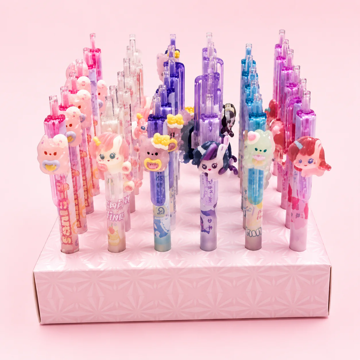 Kawaii Unicorn Erasable Gel Pens — Cute 3D Character Toppers | 0.5mm - Image 4