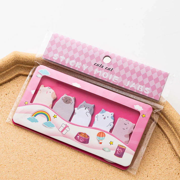 Kawaii Wild Happy Animal Sticky Notes (Pack Of 3) - Image 5