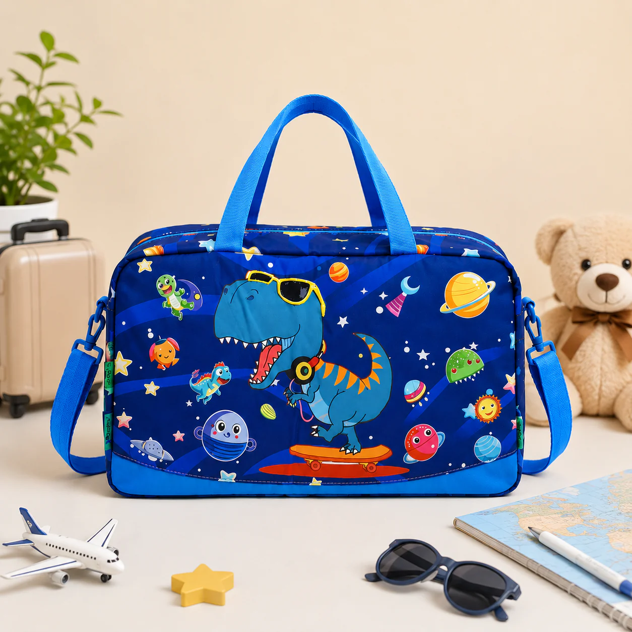 Kids Travel Duffle Bag โ Lightweight & Fun Cartoon Designs for Boys & Girls - Image 7