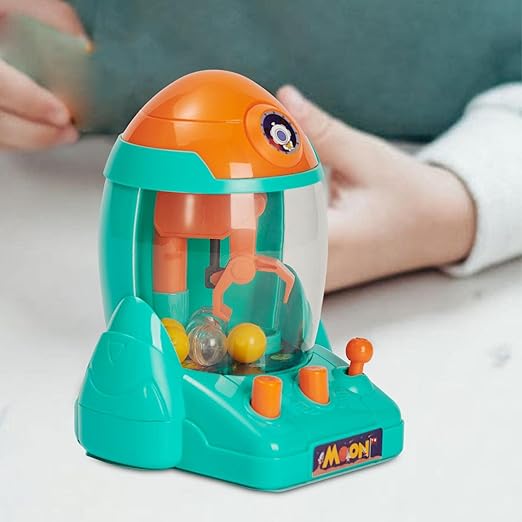 Mini Rocket Claw Machine Arcade Toy for Kids