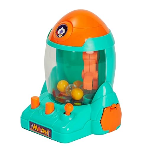 Mini Rocket Claw Machine Arcade Toy for Kids - Image 3