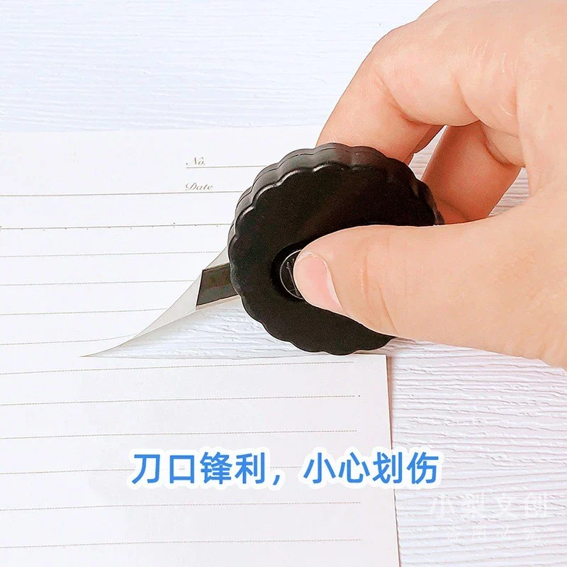 Cookie-Shaped Mini Cutter | Kawaii Stationery Craft Knife 1Pc - Image 7