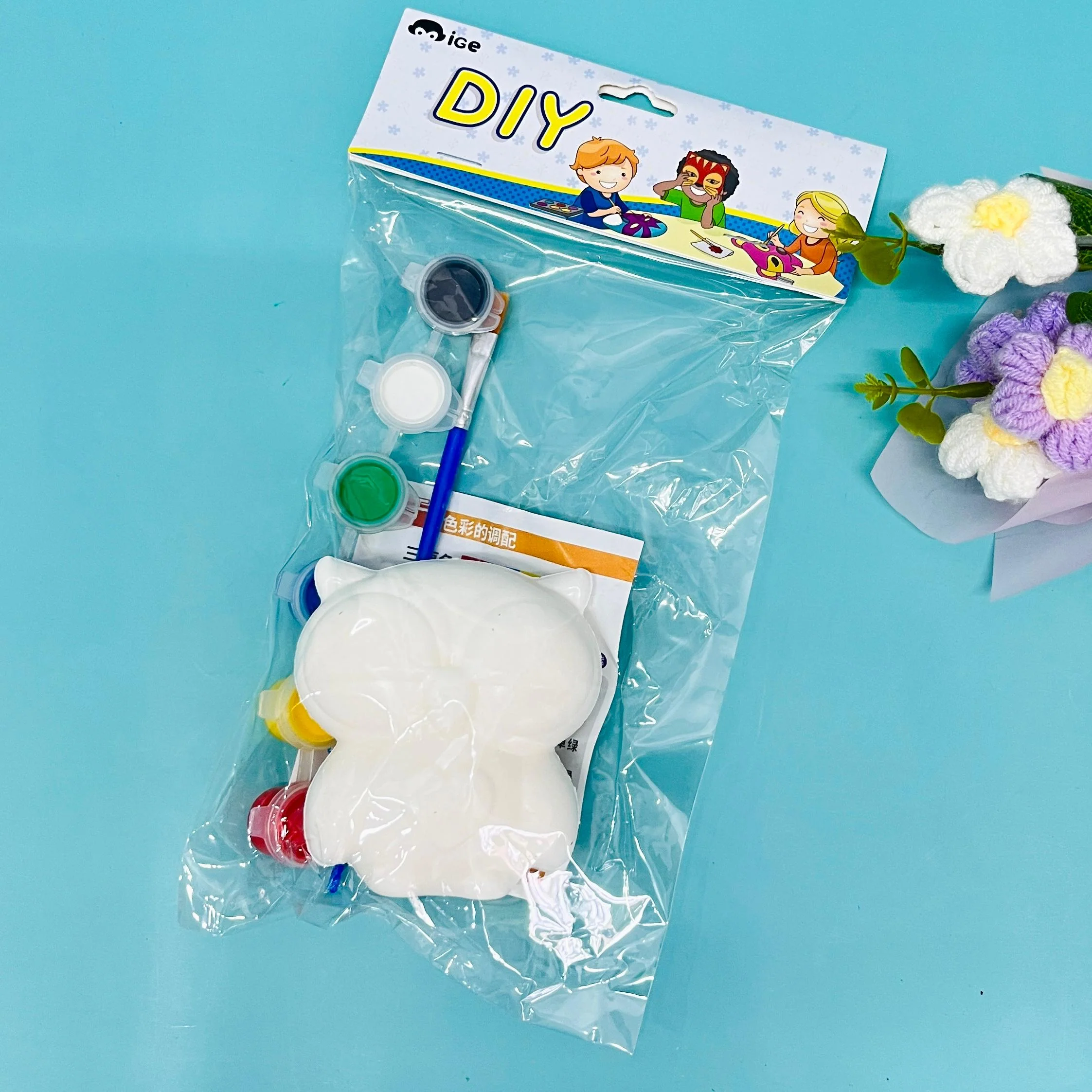 Paint Your Own Squishy Kit – DIY Art Toy for Kids (Random) - Image 5