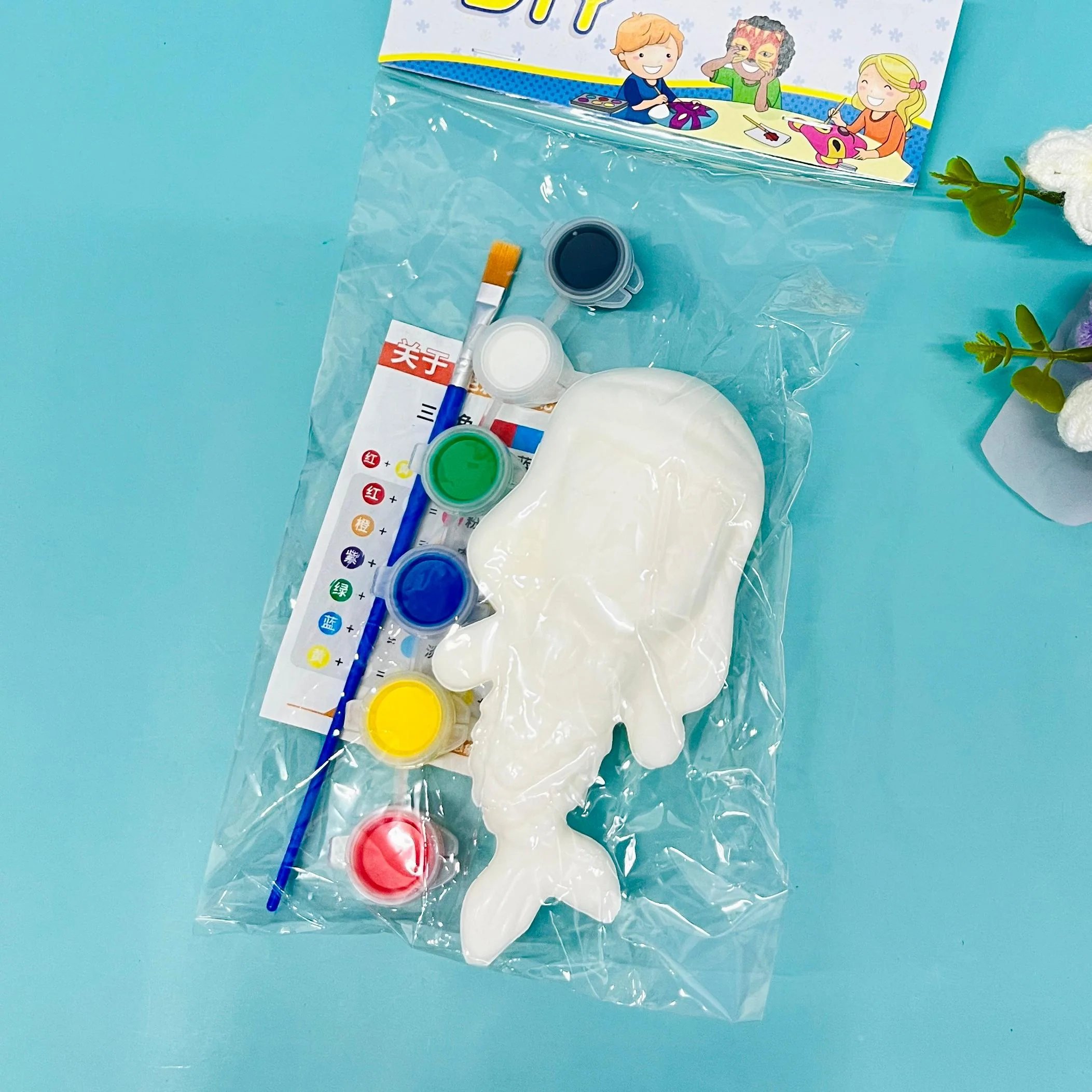 Paint Your Own Squishy Kit – DIY Art Toy for Kids (Random) - Image 6