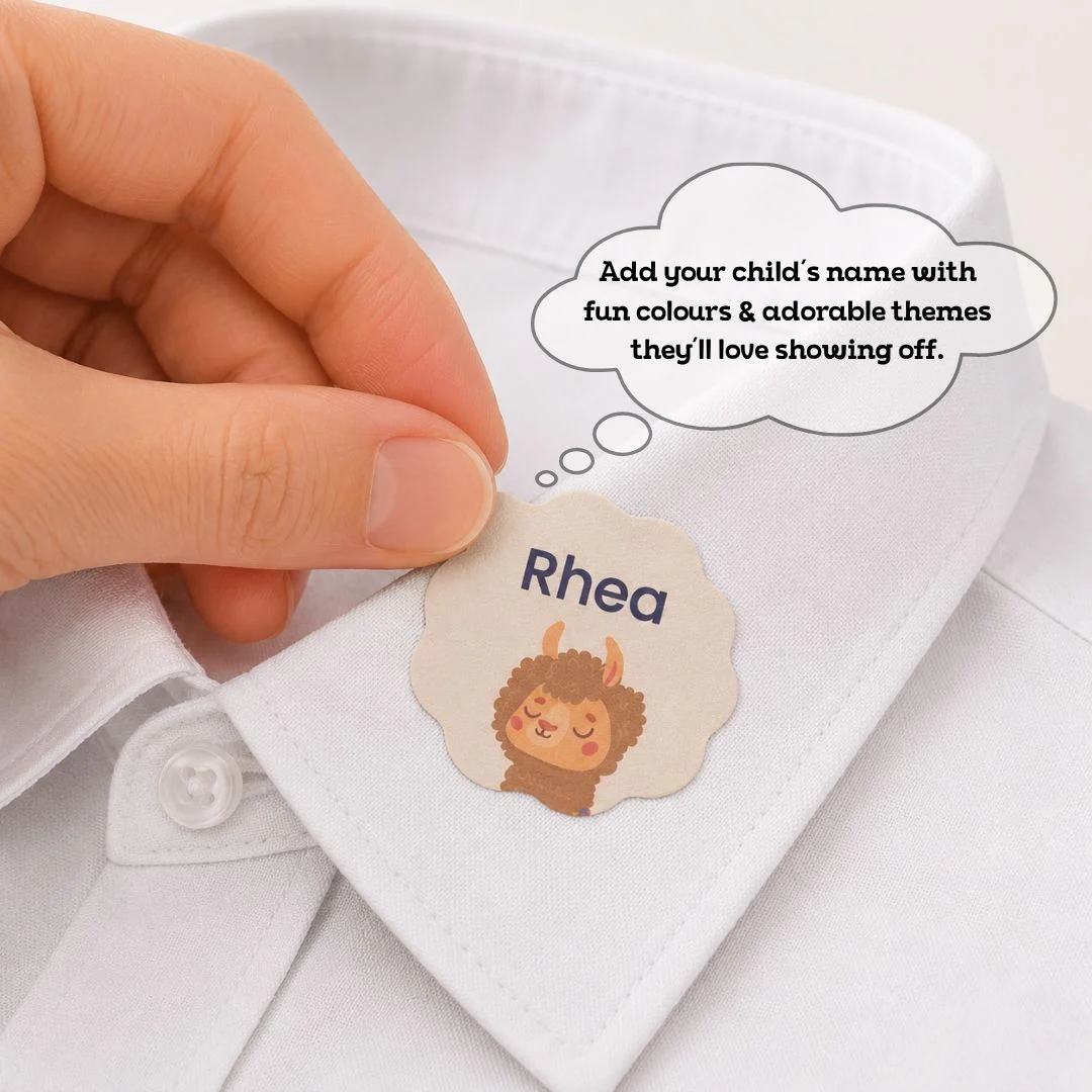 Personalized Iron On Label Sticker - Lama Land (32pc) (PREPAID ONLY) - Image 4