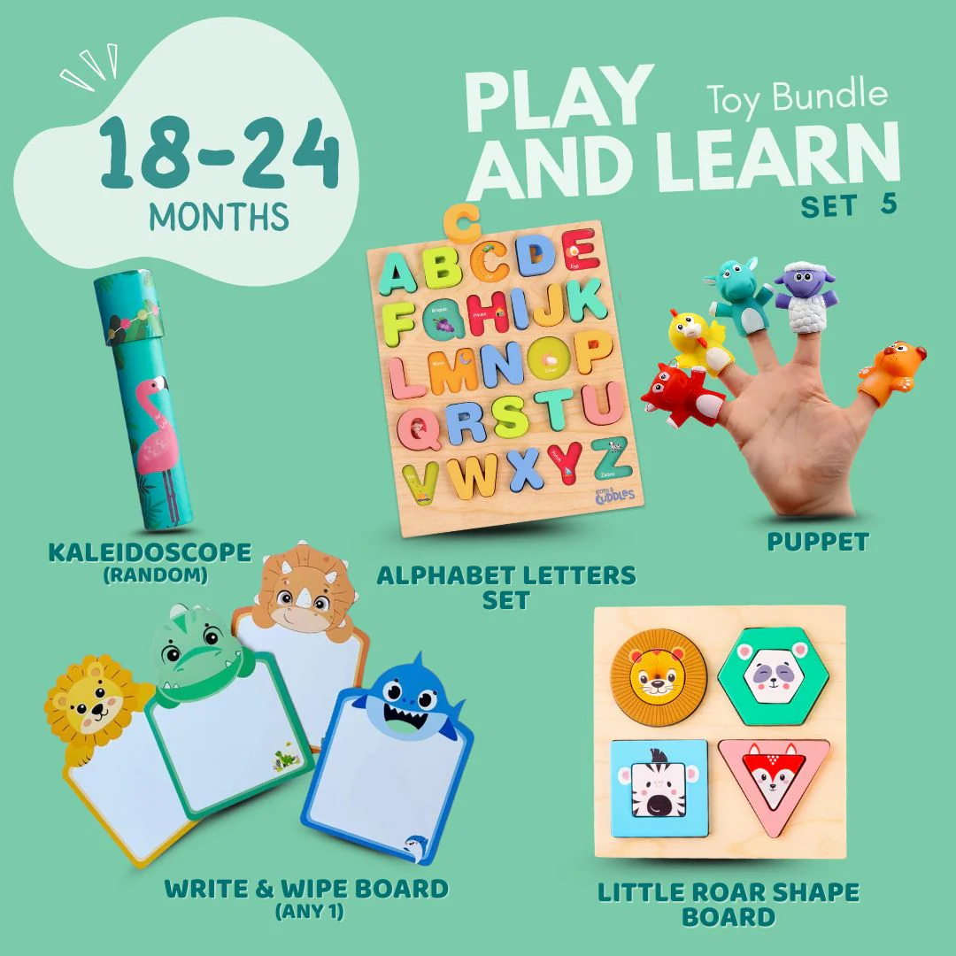Play And Learn Toy Bundle (18-24 Months) | Set 5