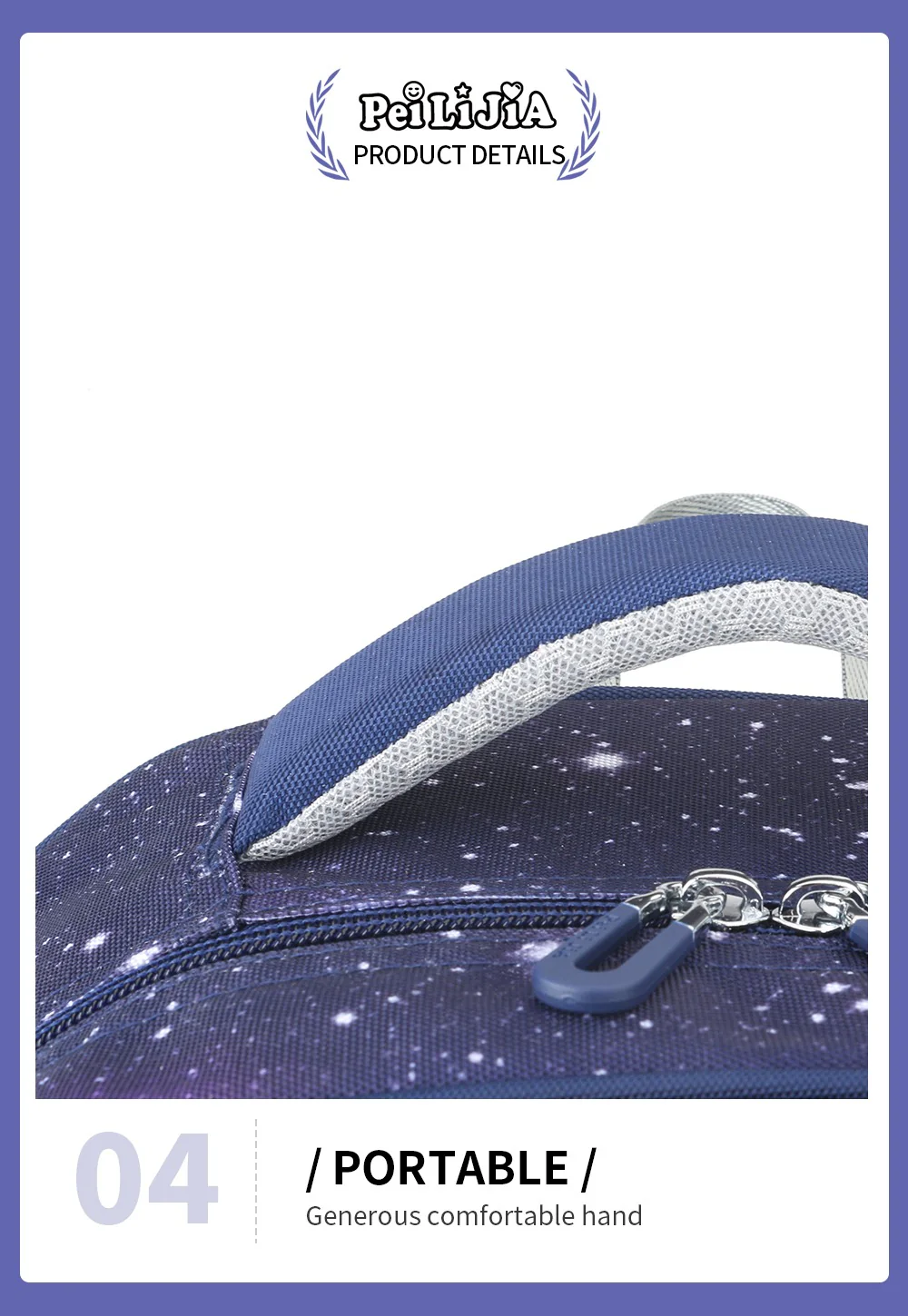 Premium Quality Large Capacity Space printed Bag For School  Student lp - Image 8