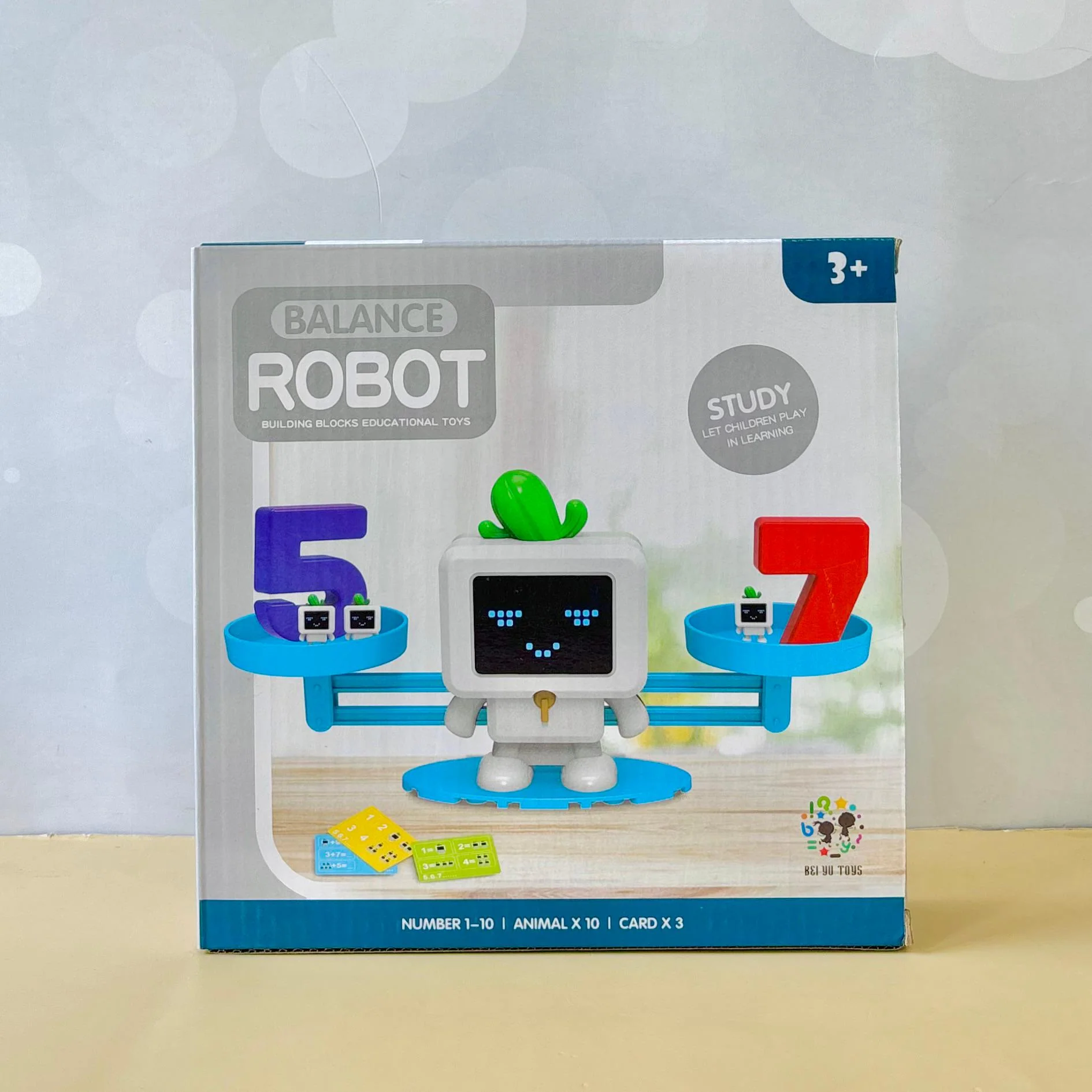 Robot Balancing: Math and Fun Learning Toy (Small 1.5cm ht) - Image 6