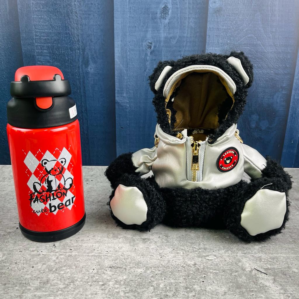 Russian Bear Insulated Bottle - Hot and Cold - 500ml (Without Strap) - Image 9