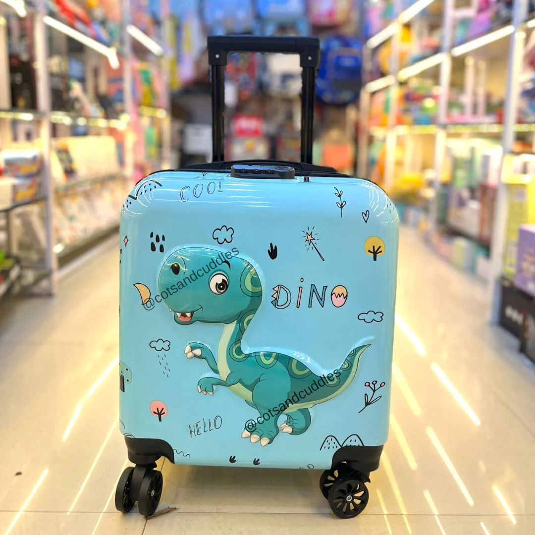 Secure and Stylish: Kids Trolley Bag with Password Lock - Keep Their Belongings Safe (Prepaid Only) - Image 3