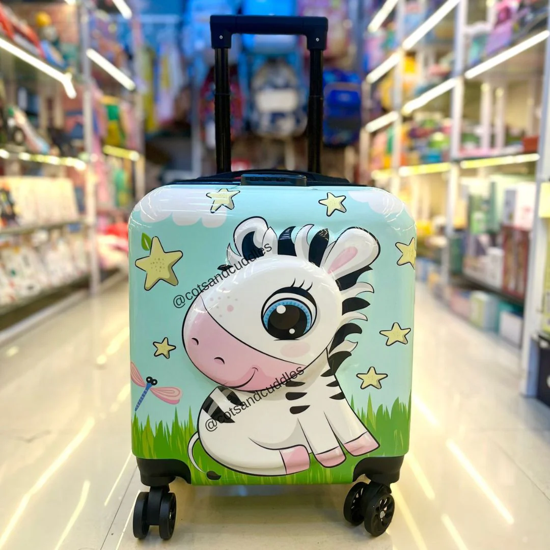 Secure and Stylish: Kids Trolley Bag with Password Lock - Keep Their Belongings Safe (Prepaid Only) - Image 5