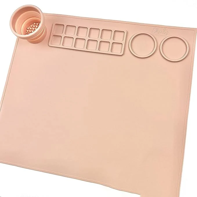 Silicone Painting Mat for Kids Mess Free for Crafts (Mix Color)(Pack Of 5/10)(Prepaid Only) - Image 12